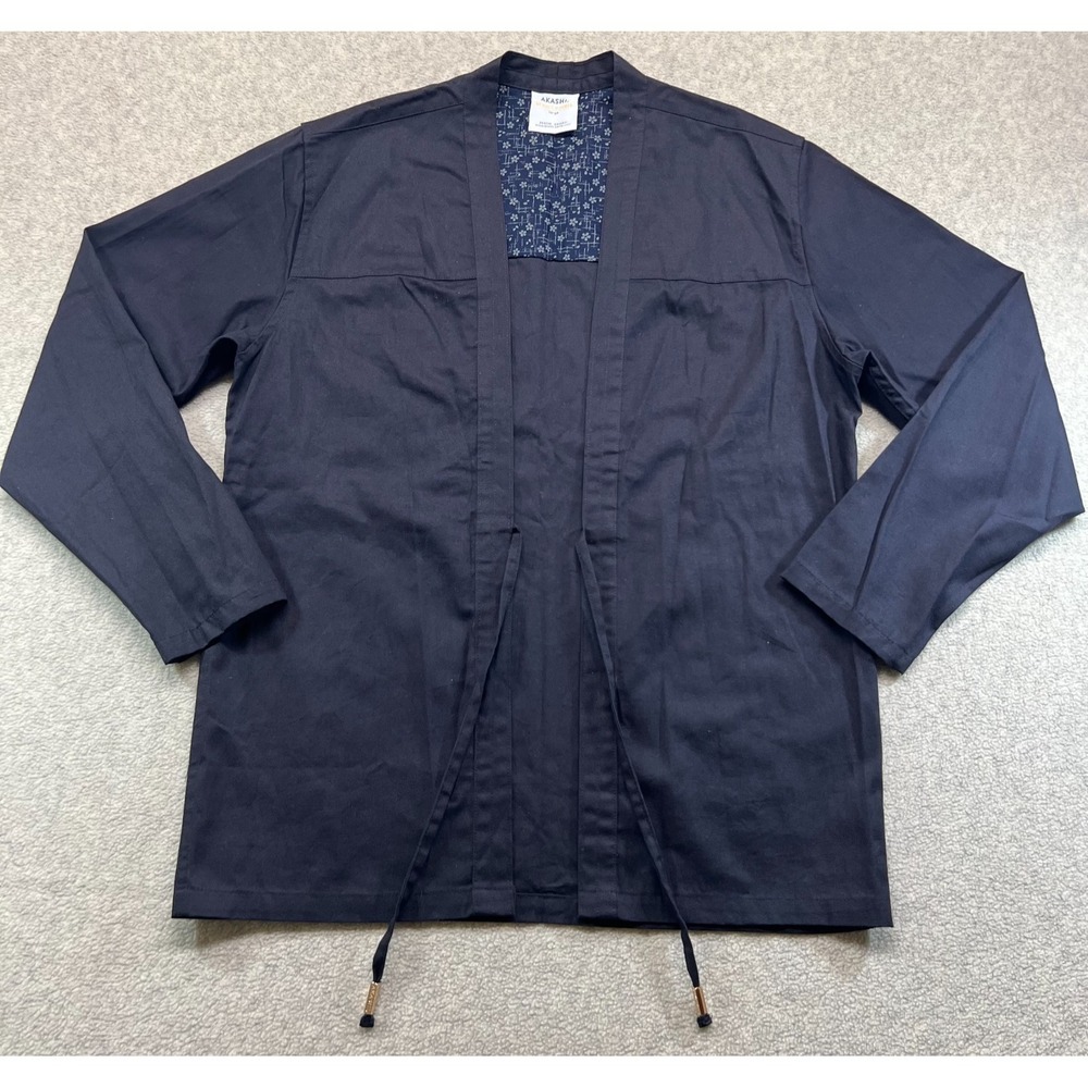Akashi Kama Noragi Jacket Black Large